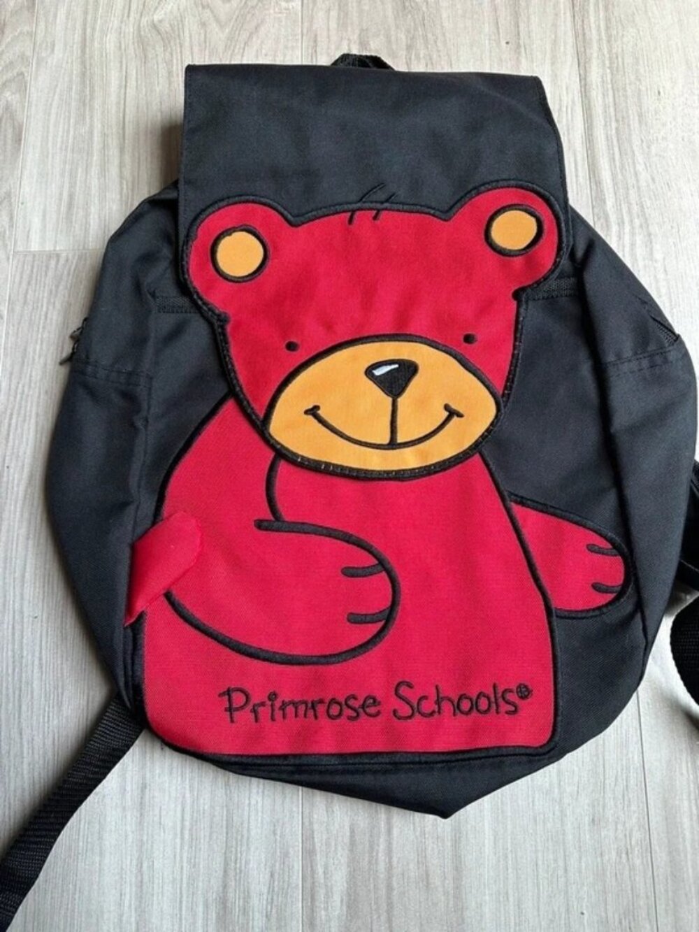 Primrose Schools Red Bear Backpack